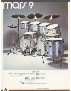 Tama Tom 16x16 8536MWH (blanco metalico)