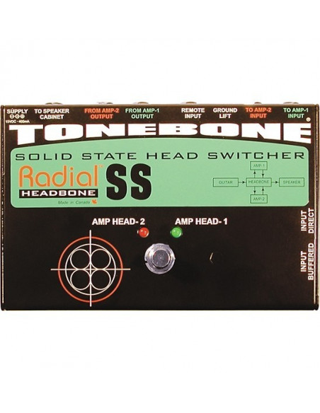 Radial Engineering Tonebone Headbone SS Switcher for Solid-State Amps