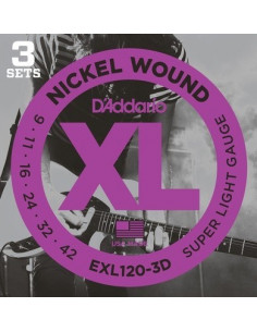 D'addario EXL120 3D