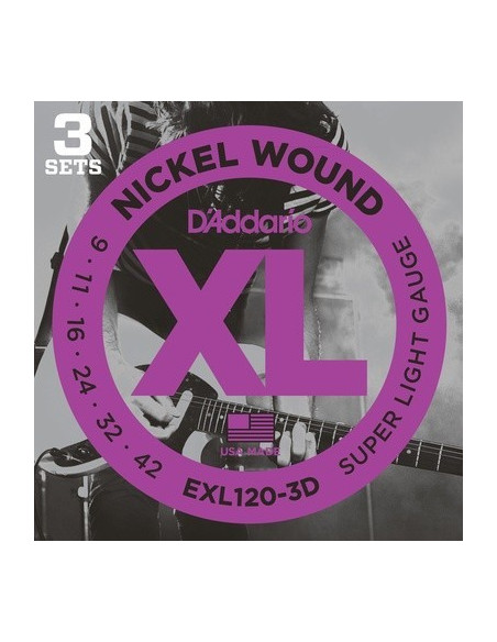 D'addario EXL120 3D