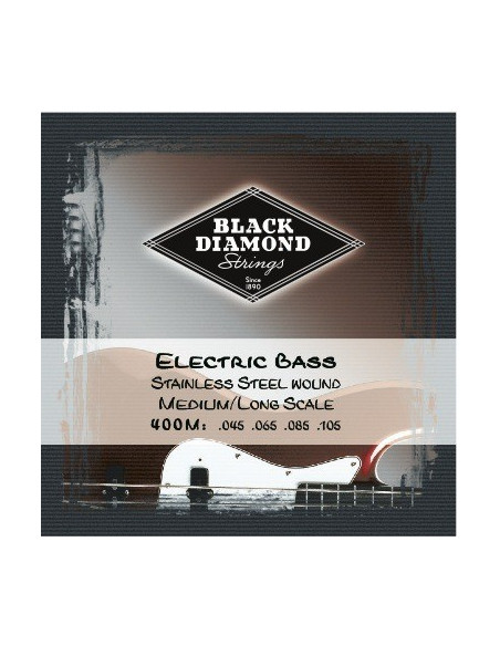 Black Diamond N400M Jgo Cuerda Bajo 045/105 4 strings.