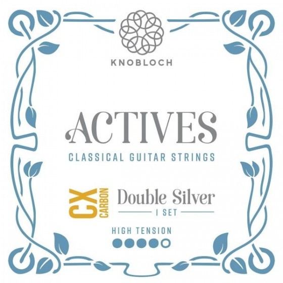 Cuerdas para guitarra cláscia/flamenca Knobloch Actives 400ADC.