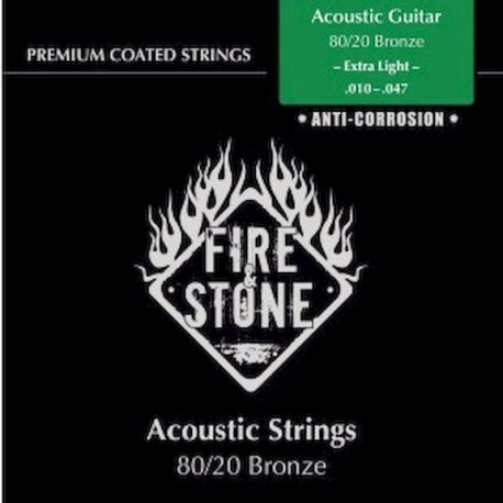 Fire&Stone Acústica Bronce Anti-corrosión 10-47