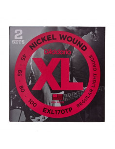 D'addario EXL170TP set 2 unidades 045/100 019954933784