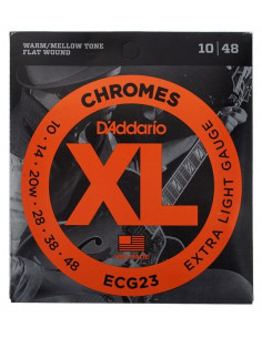 D'addario ECG23 010//048 entorchado plano