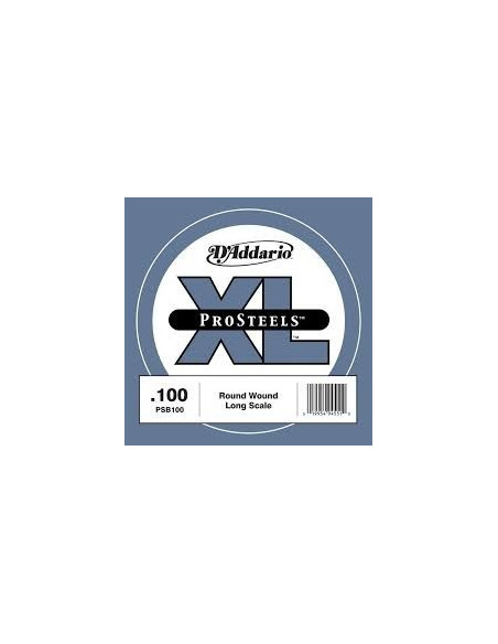 D'addario PSB100 Cuerda Bajo 100 Prosteel long scale
