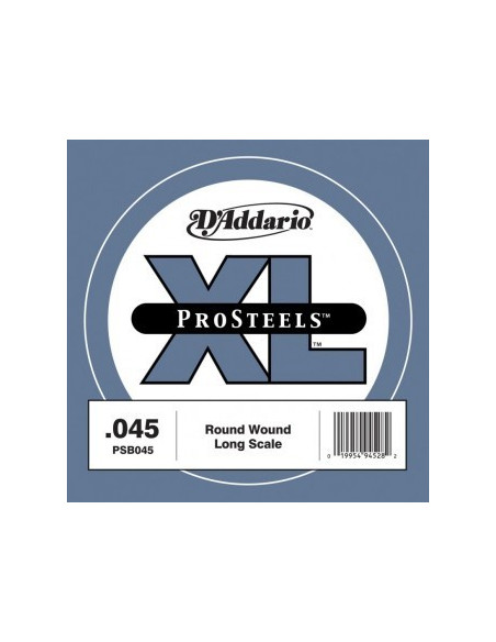 D'addario PSB045 Cuerda Bajo 045 Prosteel