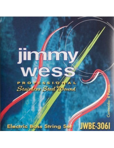 Jimmy Wess 306I 28/125 Jgo Set 6 Basss Strings Stainless