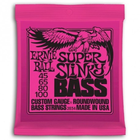 Ernie Ball Slinky Entorchado Redondo Super 45-100
