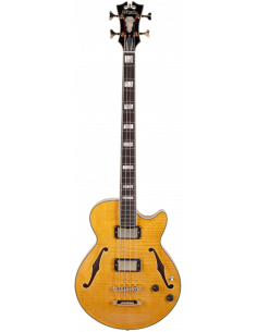D'angelico Excel Bass Natural Semi Caja
