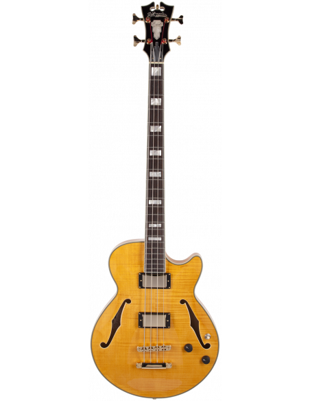 D'angelico Excel Bass Natural Semi Caja