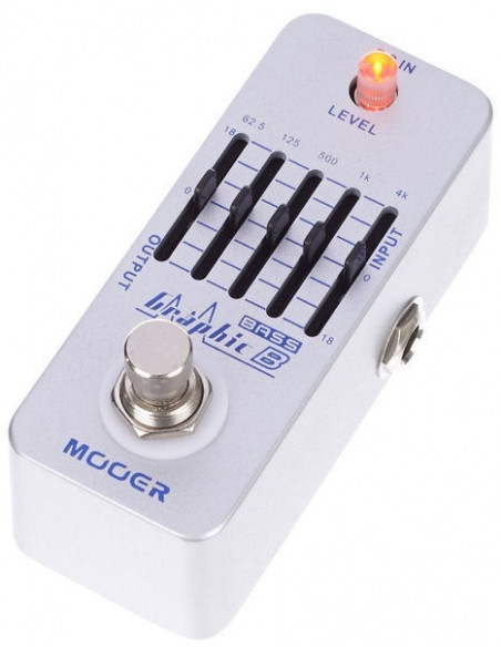 Mooer MEQ2 Braphic B Pedal Ecualizador para bajo