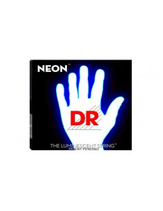 DR NWE9 Neon 9-42 Jgo Guit Elect. Luminescent white