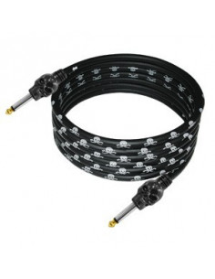 Bullet 12SKB Cable Calavera Negro 3,6m