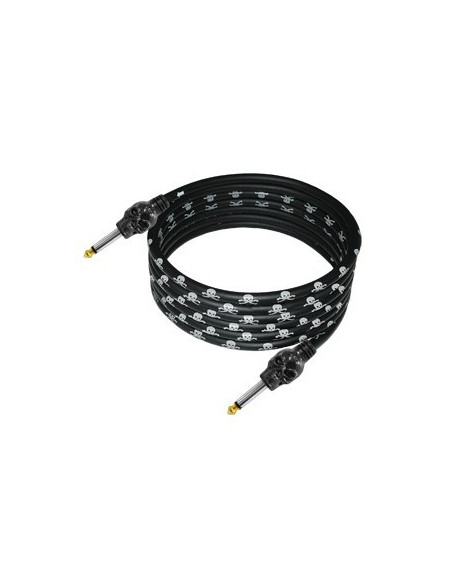 Bullet 12SKB Cable Calavera Negro 3,6m