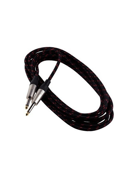 RockCable RCL30206TCC 6m Tela Negro - Jack recto