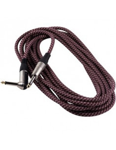 RockCable RCL30259TCH 9m Tela Beige Jack codo - Jack recto