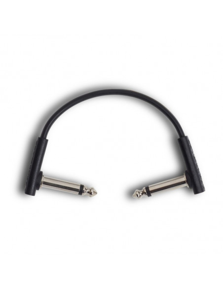 Rockboard Flat Patch Cable 20cm Negro