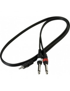 RockCable RCL20912D4 1,5m Jack mono - mini Jack estereo