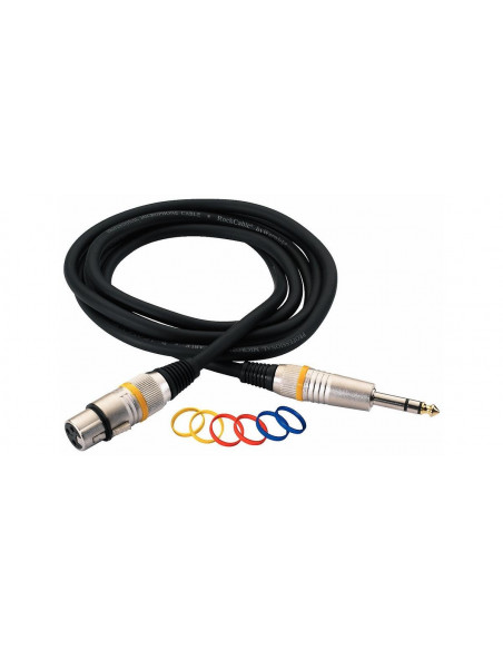 RockCable RCL30390D6FBA 10m XLR hembra -  Jack recto Balanceado