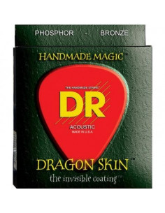 DR DSA10-2P Pack 2 Juegos Acustica Dragon Skin 10-48 Jgos