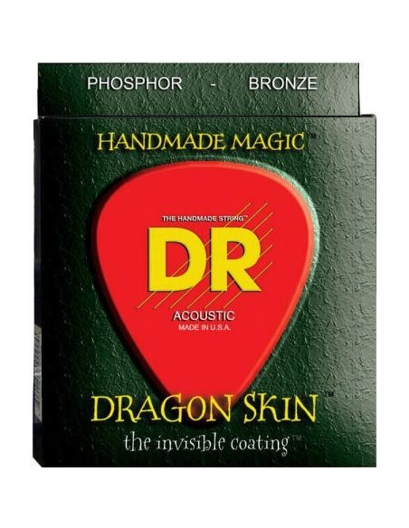 DR DSA12-2P Pack 2 Juegos Acustica Dragon Skin 12-54 Jgos