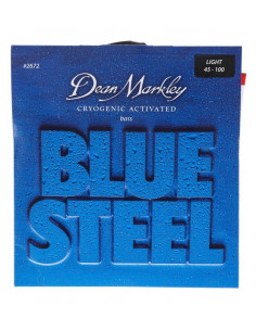 Dean Markley 2672 Bajo 4 cuerdas Blue Steel 45-100 Jgo