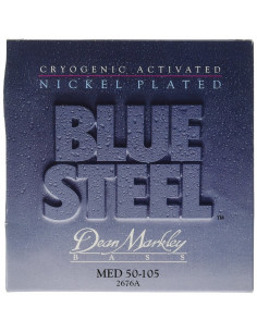 Dean Markley 2676A Bajo 4 cuerdas Blue Steel NPS 50-105 Jgo