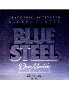 Dean Markley 2673A Bajo 4 cuerdas Blue Steel NPS 46-102 Jgo