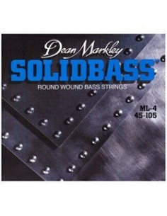 Dean Markley Bajo 4 cuerdas Solid Bass 45-105