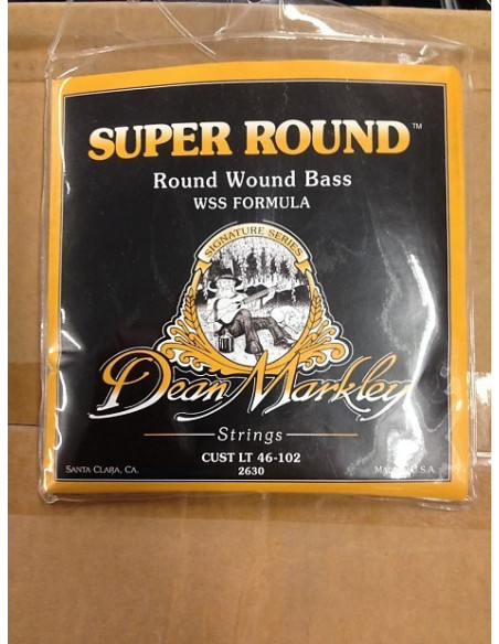 Dean Markley Bajo 4 cuerdas Super Round 46-102