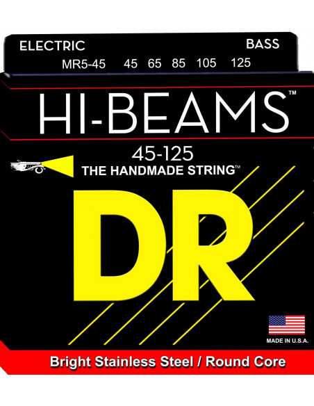 DR Bajo 5 cuerdas Hi-Beam 45-125