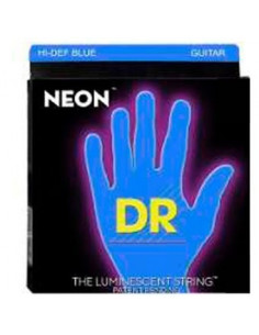 DR Bajo 5 cuerdas Neon Blue 45-125