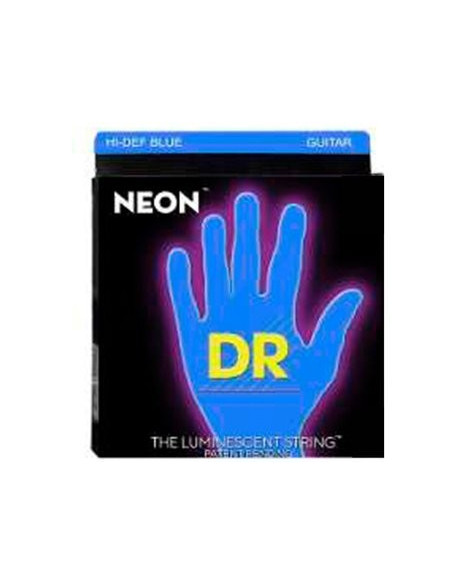 DR Bajo 5 cuerdas Neon Blue 45-125