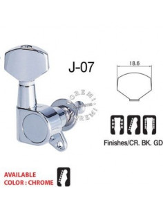 Proline WJ07BK clavijero 6 en linea negro .Color de foto...