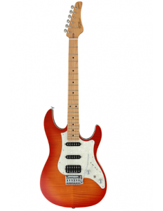 FUJIGEN JOS-FM-M-FBT ODYSSEY GUITARRA ELECTRICA FIRE BURST