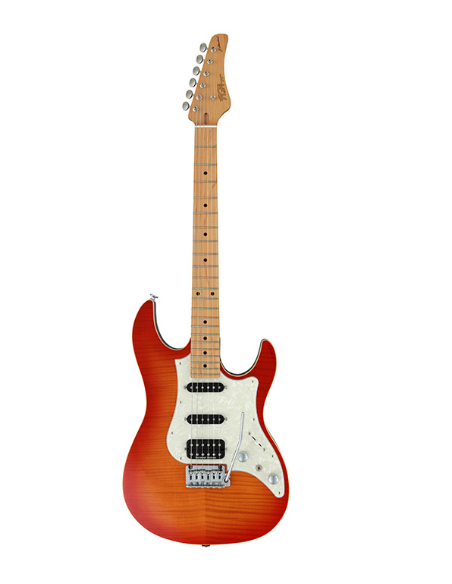 FUJIGEN JOS-FM-M-FBT ODYSSEY GUITARRA ELECTRICA FIRE BURST
