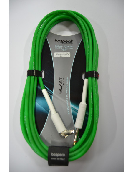 BESPECO DRAG300P GNFL Cable jack - jack acodado 3m