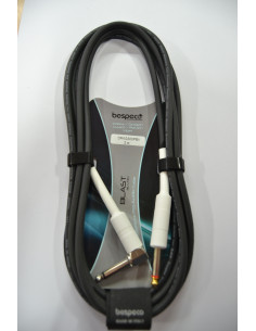 BESPECO DRAG300P BK cable jack - jack acodado 3m