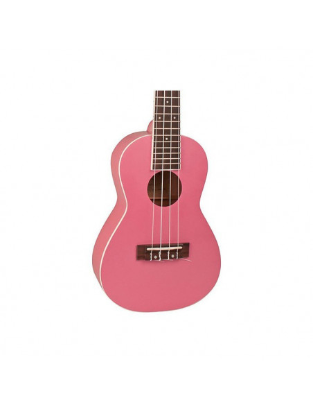 Ukelele Kohala Rainbow Concert KR-CCP Rosa Coral