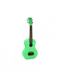 Ukelele Concert Kohala Tiki KT-CSG Verde Fluor