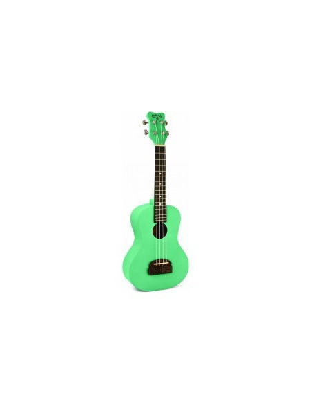 Ukelele Concert Kohala Tiki KT-CSG Verde Fluor