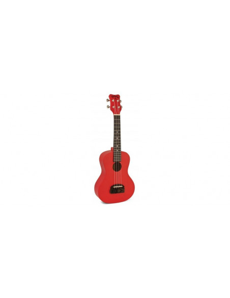 Ukelele Concert Kohala Tiki KT-CRD ROJO