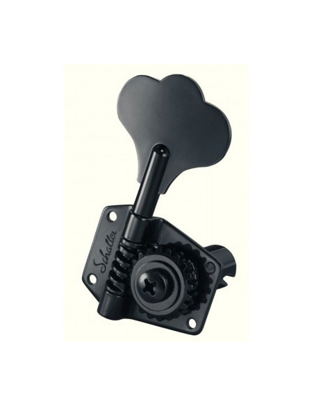 Clavijero Schaller Bajo BM 2+2 Negro