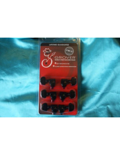 Grover 102-18BC Clavijero 3+3 Negro