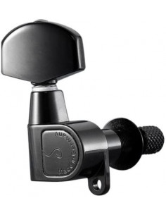 Schaller M6 Locking Topmount 3+3 Negro 71502