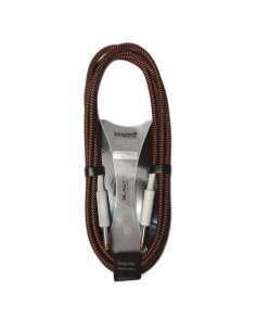 BESPECO DRAG300R BKOR Cable jack - jack acodado 3m