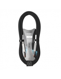 BESPECO DRAG300R BKGN Cable jack - jack acodado 3m