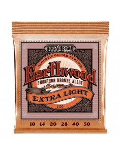 ERNIE BALL 2150 EARTHWOOD 92/8 PHOSPHOR BZ. XLIGHT 10-50
