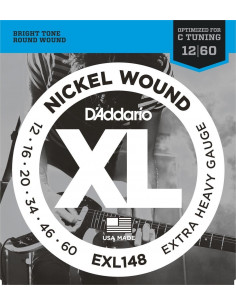 DADDARIO EXL148 Nickel Wound, Extra-Heavy [12-60]